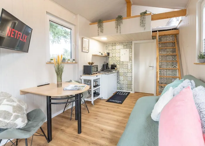 Gemuetliches Tiny House Im Gruenen Nyaraló *