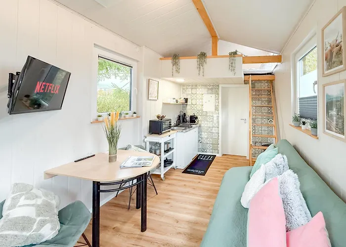 Gemuetliches Tiny House Im Gruenen Nyaraló *