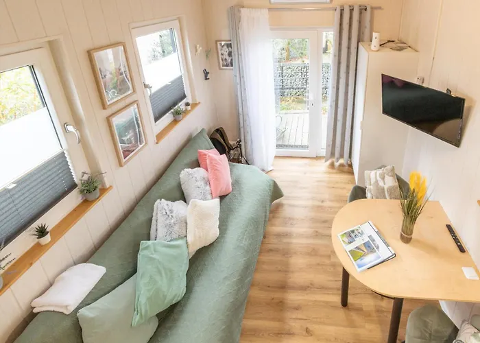 Gemuetliches Tiny House Im Gruenen Nyaraló *